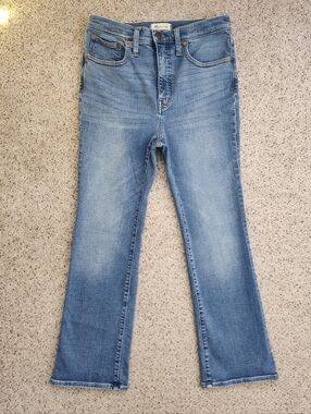 Madewell Cali Demi Blue Boot Cut Jeans